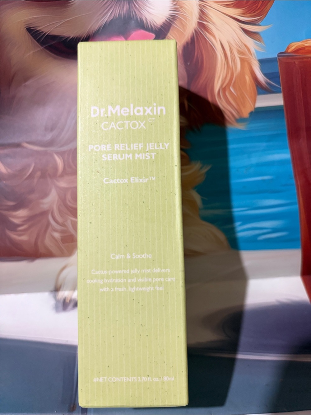 Dr. Melaxin CACTOX Pore Relief Jelly Serum Mist - Light Green
